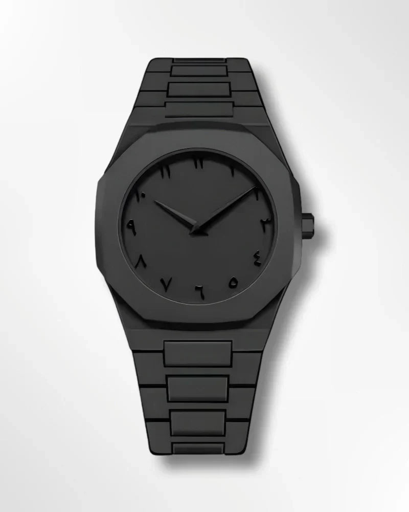 Stainless Steel Arabic Watch